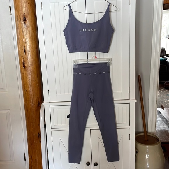 Lounge Pants - NWOT Lounge leggings and matching sports bra
